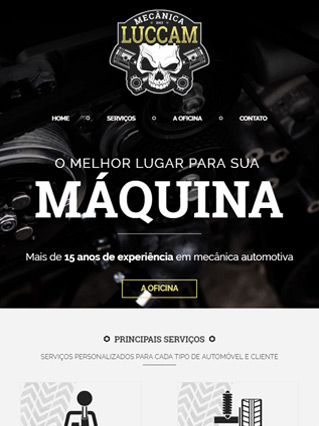 Site responsivo: 