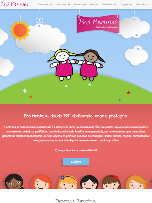 Site responsivo: 