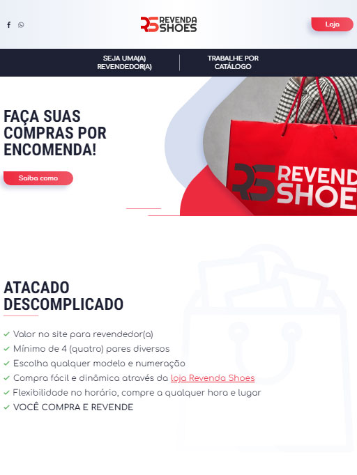 Site responsivo: 