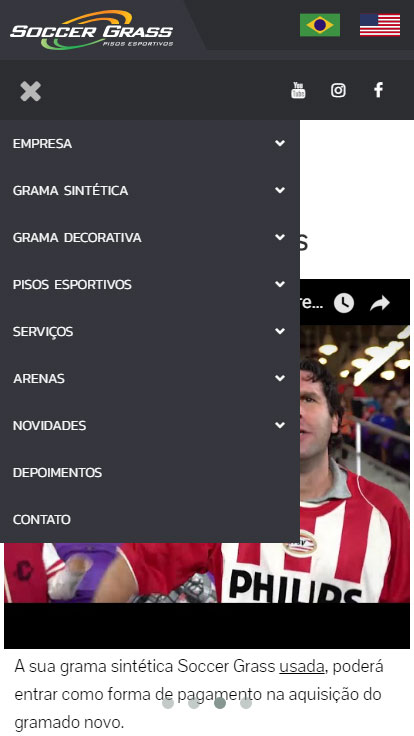 Cliente W3 Corp - Soccer Grass Pisos Esportivos