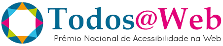 Logo Todos na Web, Prêmio Nacional de Acessibilidade na Web