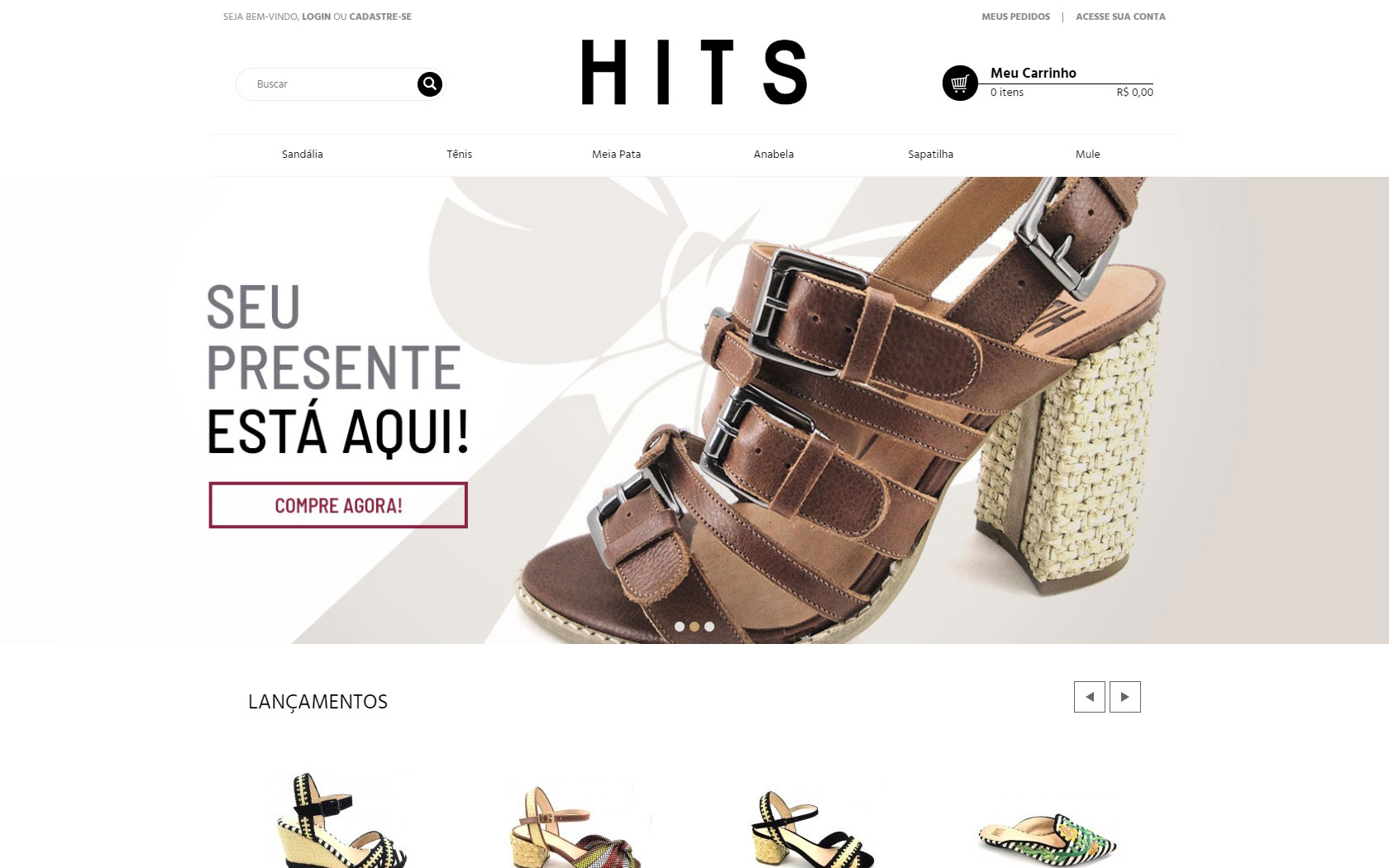 Site responsivo: 